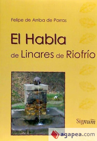El habla de Linares de Riofrío: léxico