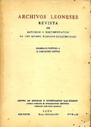 Catálogo del fondo documental del monasterio de Santa Clara de Astorga (siglos XIII-XV)