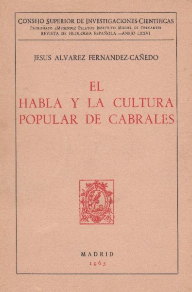 El habla y la cultura popular de Cabrales