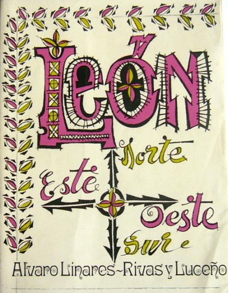 León: norte, sur,  este, oeste