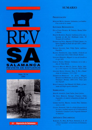 Francisco Núñez Izquierdo y el comercio salmantino de finales del s. XIX