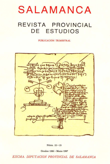 Sobre una Estela Funeraria procedente del Castillo Viejo de Valero (Salamanca)