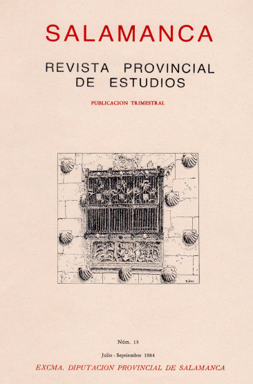 Primer testimonio histórico sobre la Casa de Las Conchas destino Universitario del famoso monumento salmantino