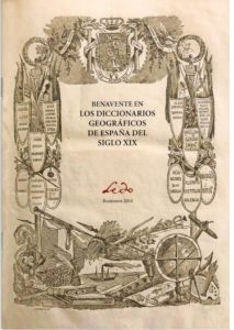 Benavente en los diccionarios geográficos de España del siglo XIX