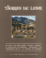 Nombres de pueblos de la provincia de León relacionados con el agua