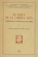El habla de la Cabrera Alta. Contribución al estudio del dialecto leonés