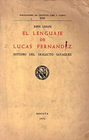 El lenguaje de Lucas Fernández: estudio del dialecto sayagués