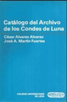 Catálogo del Archivo de los Condes de Luna